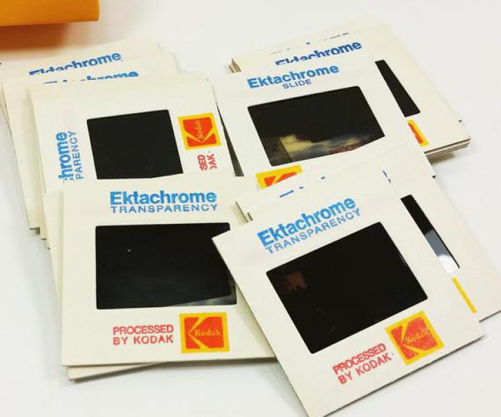 Framed or Mounted Slides